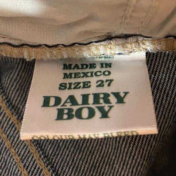 Dairy Boy Relaxed Straight Leg Denim Size 27 - Picture 6 of 6